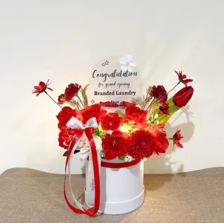 Bloom Box Akrilik Ucapan Grand Opening Sidenreng Rappang