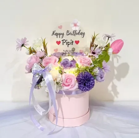 Bloom Box Akrilik Ucapan Ulang Tahun Sidenreng Rappang